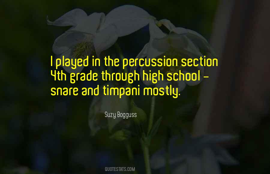 Quotes About Percussion #1713843