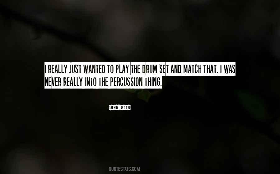 Quotes About Percussion #312146