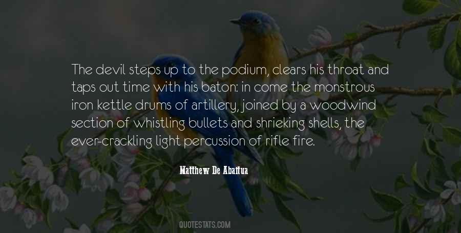 Quotes About Percussion #350982