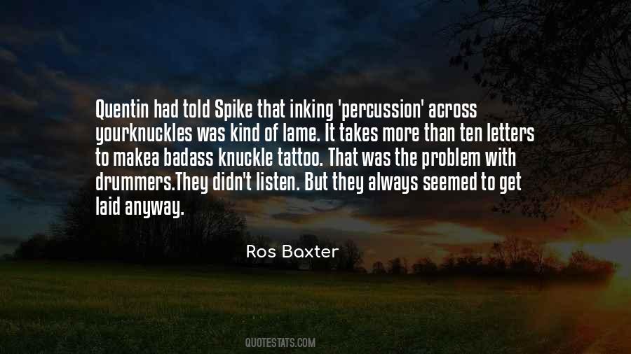 Quotes About Percussion #859214