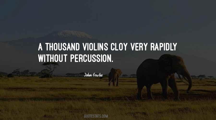 Quotes About Percussion #985994