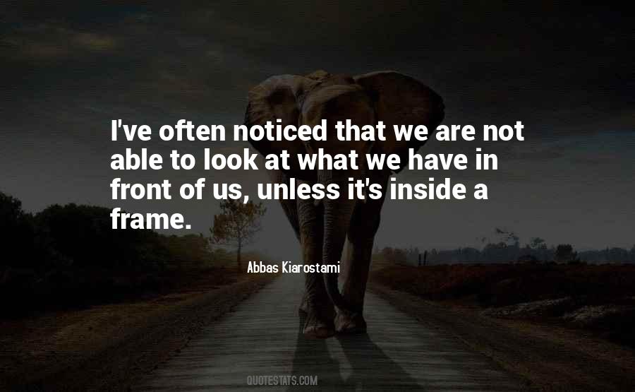 Quotes About A Frame #1204504