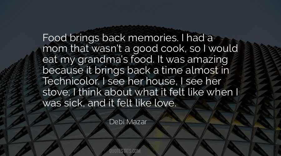 Quotes About Food And Memories #1663675