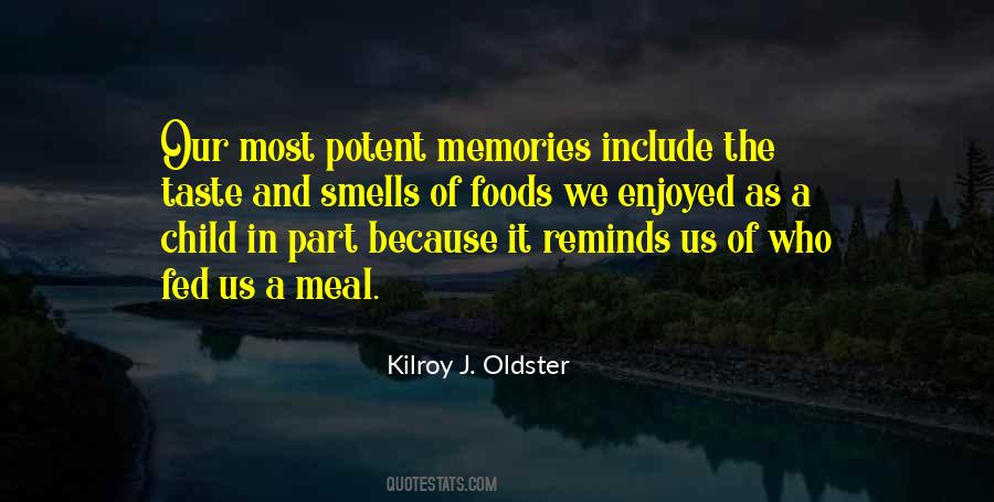 Quotes About Food And Memories #628532