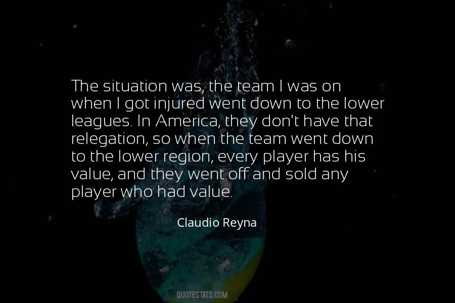 Quotes About Relegation #579679