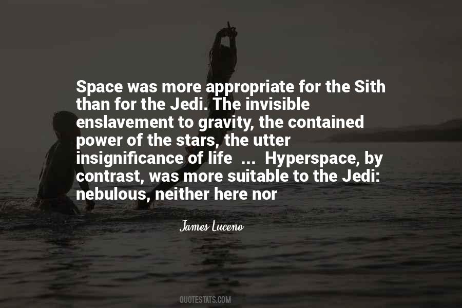 Quotes About Hyperspace #220683