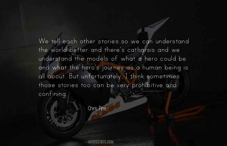 Quotes About Hero's Journey #1679168