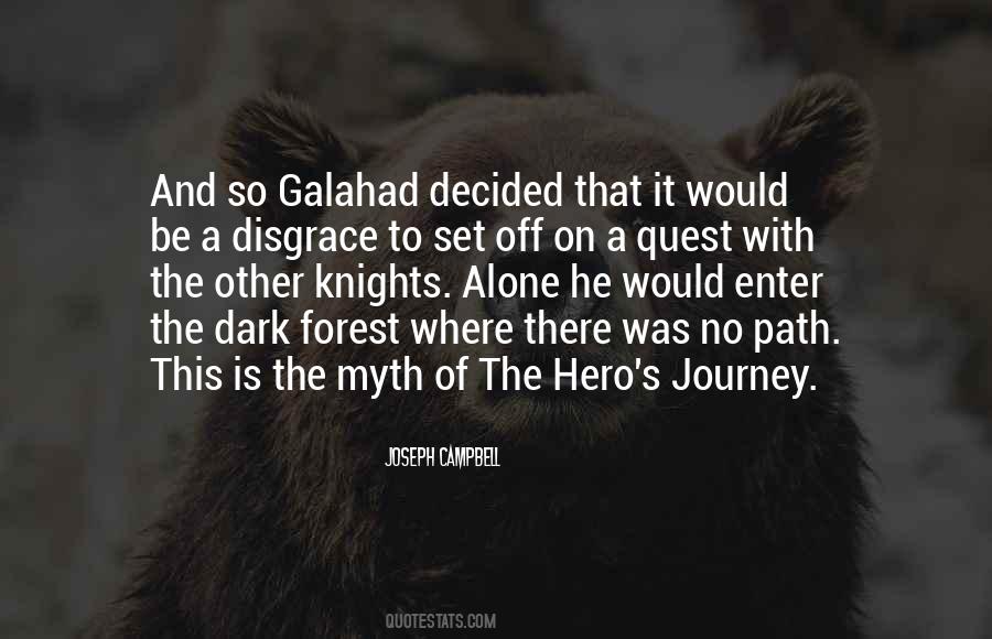 Quotes About Hero's Journey #65282