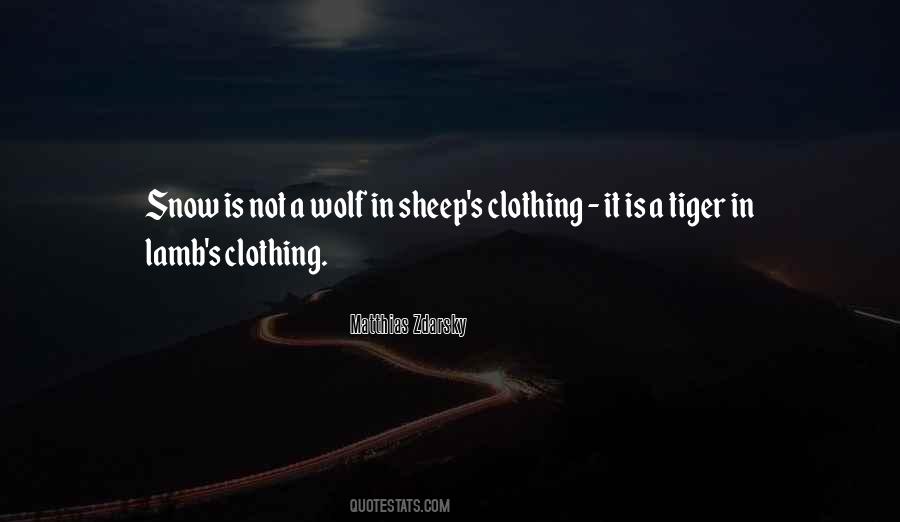 Quotes About A Wolf In Sheep's Clothing #497099
