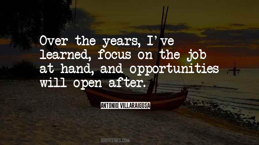 Quotes About Job Opportunities #1804807