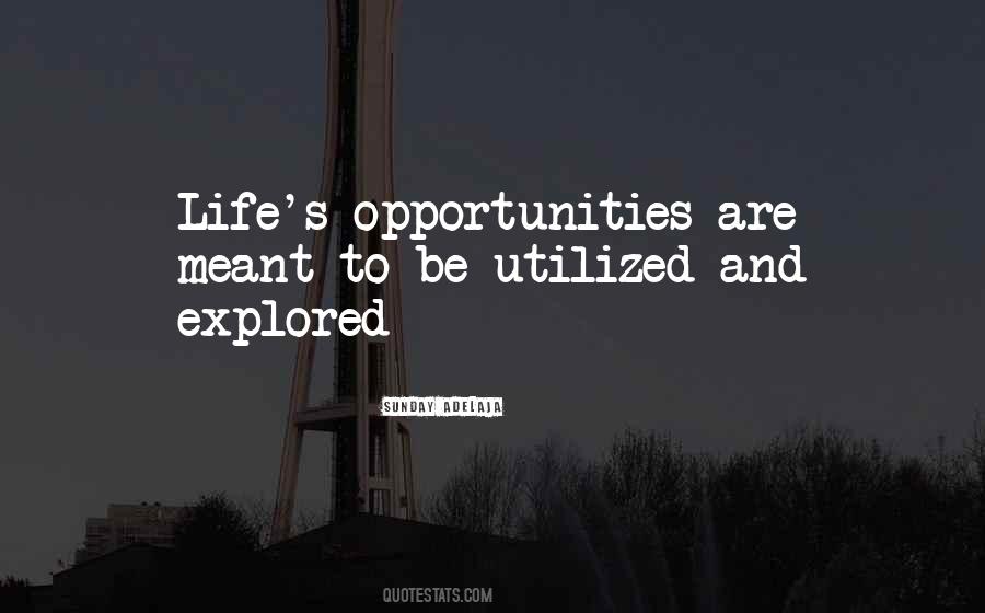 Quotes About Job Opportunities #503271