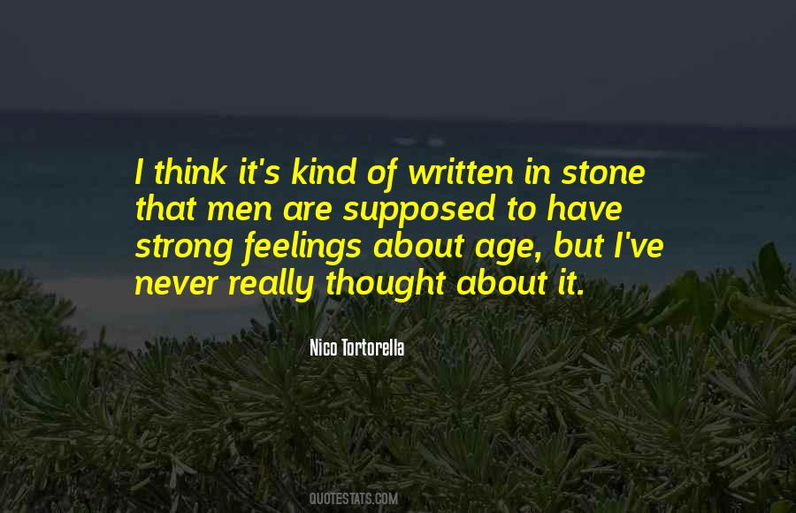 Quotes About Written In Stone #924369