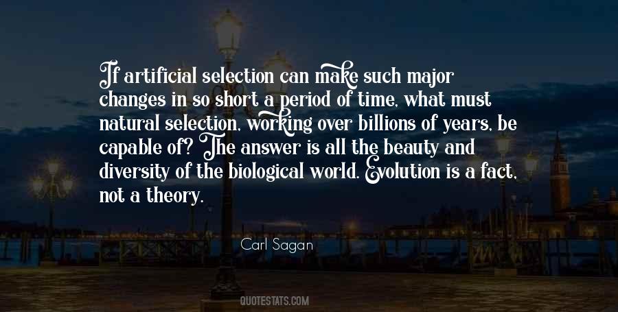 Quotes About Artificial Selection #1307085