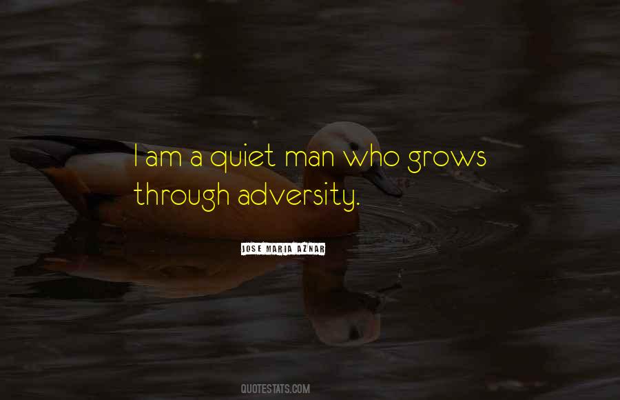 Quotes About Quiet Man #926493