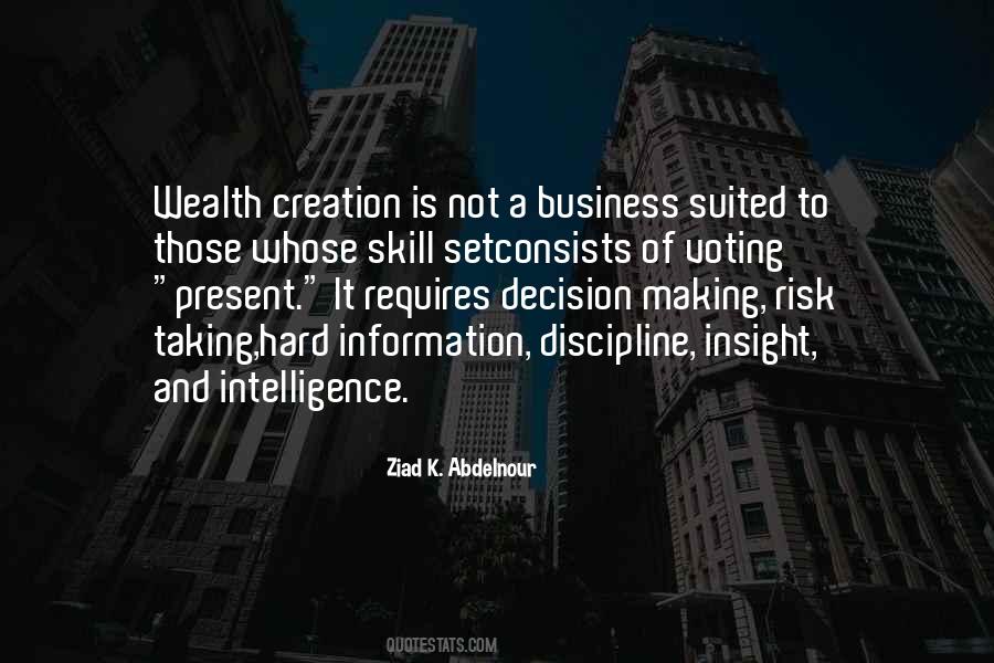 Quotes About Wealth Creation #1293047