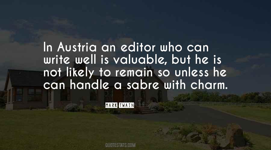 Quotes About Austria #1813647