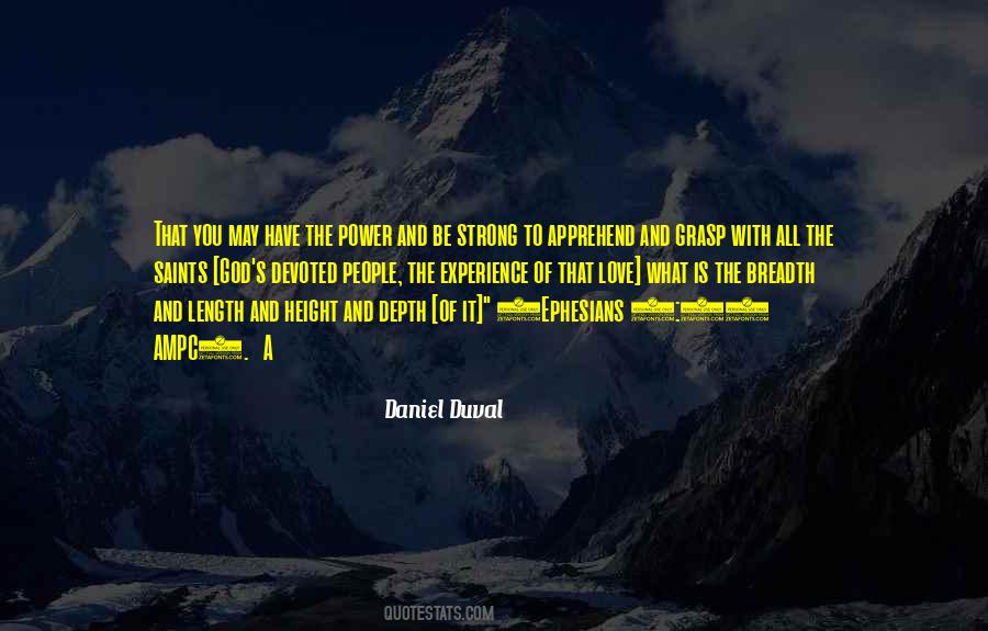 Depth And Breadth Quotes #286543
