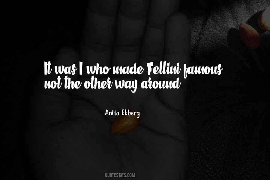 Quotes About Fellini #1603704