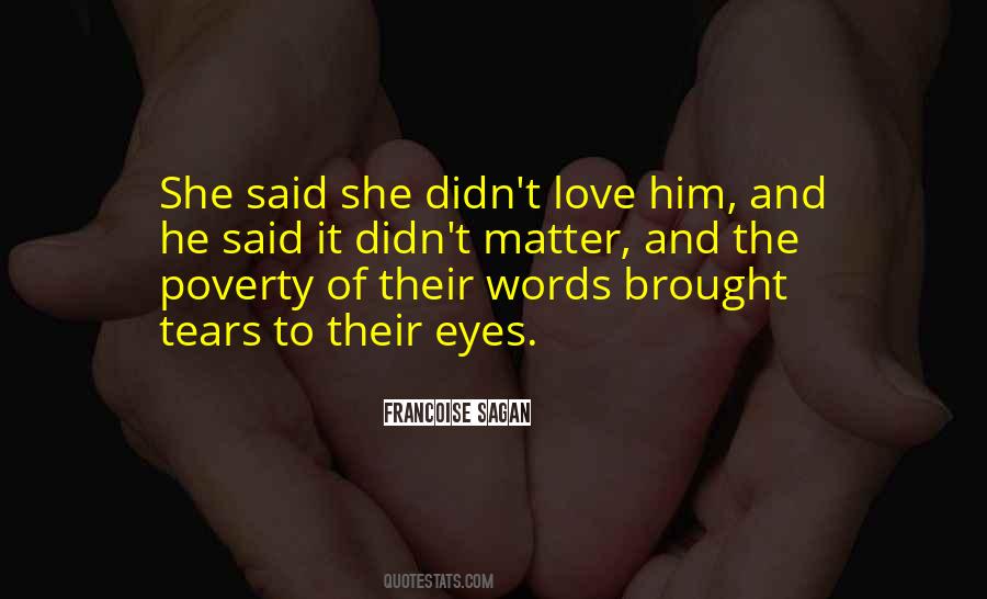 Quotes About Poverty And Love #657210