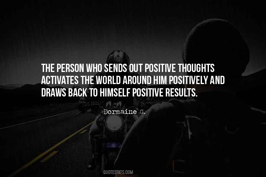 Quotes About Positive Results #1514640