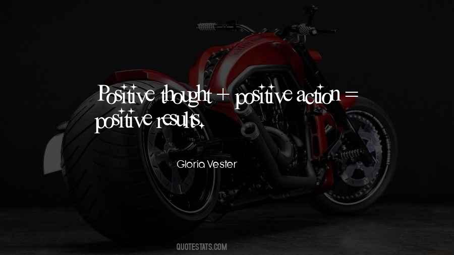Quotes About Positive Results #1567788