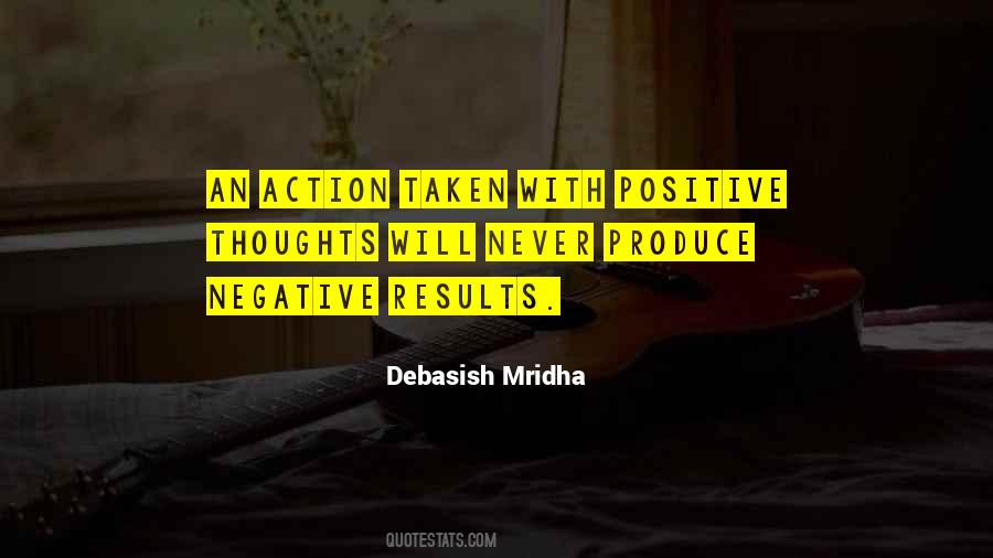 Quotes About Positive Results #1842157