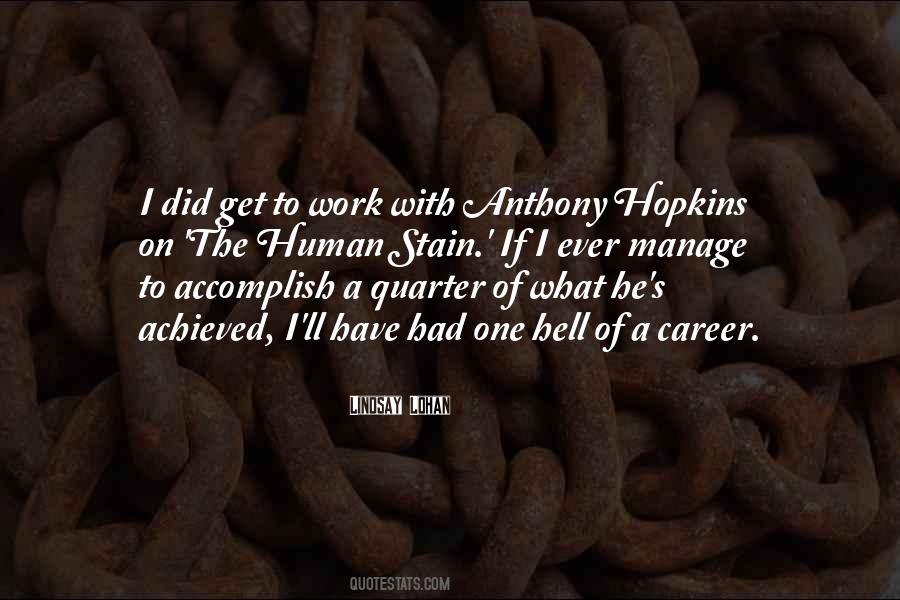 Quotes About Hopkins #1680459