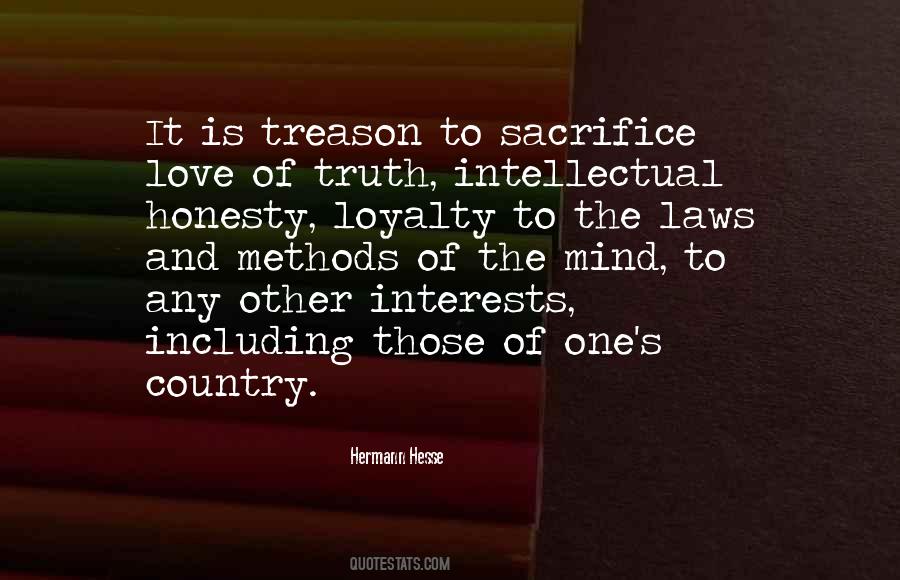 Love Treason Quotes #1399998