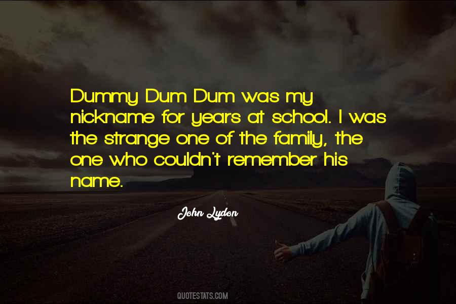 Quotes About The Family Name #36425