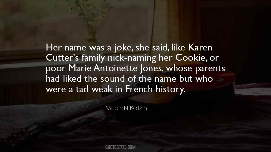 Quotes About The Family Name #750684