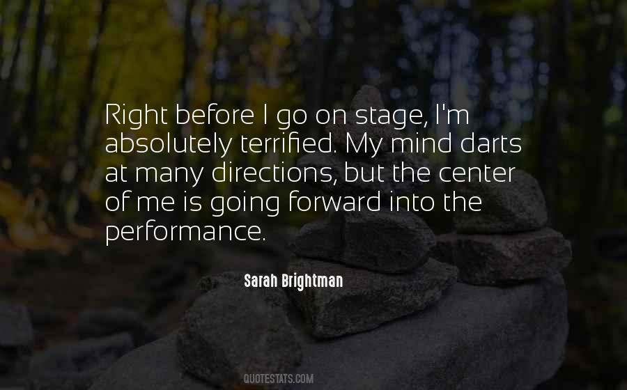Quotes About Center Stage #1245867