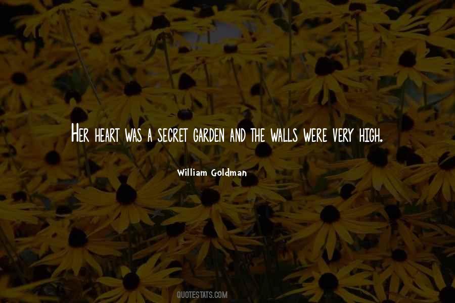 Quotes About A Secret Garden #1025562