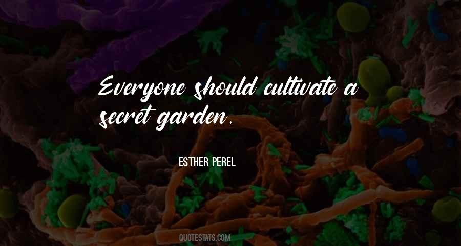 Quotes About A Secret Garden #180558