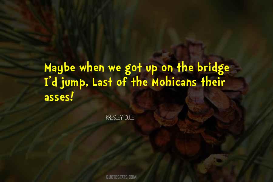 The Last Of The Mohicans Quotes #573592