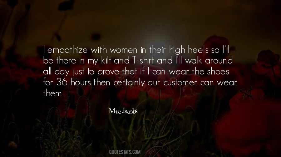 Quotes About Shoes High Heels #32385