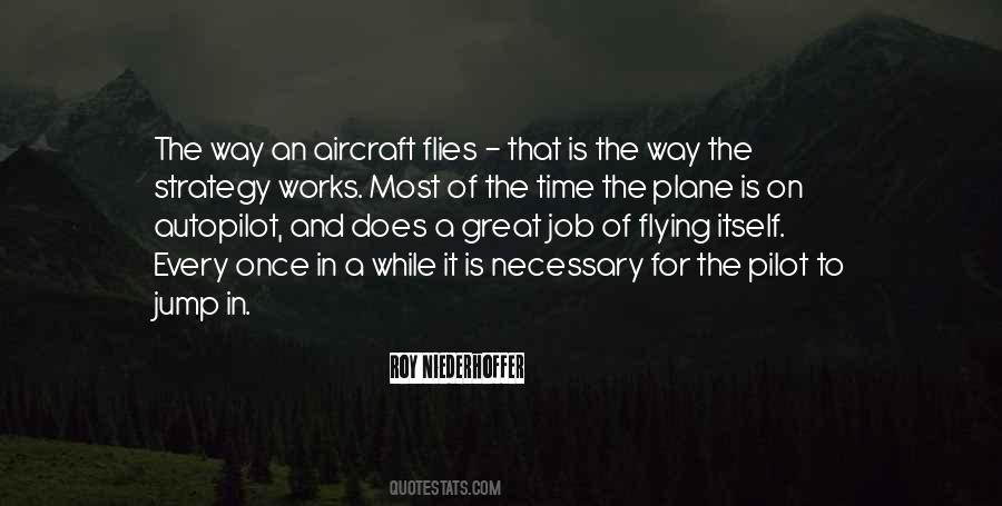 Flying Plane Quotes #609656