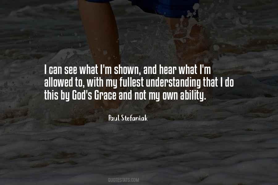 Quotes About God's Grace #1672347