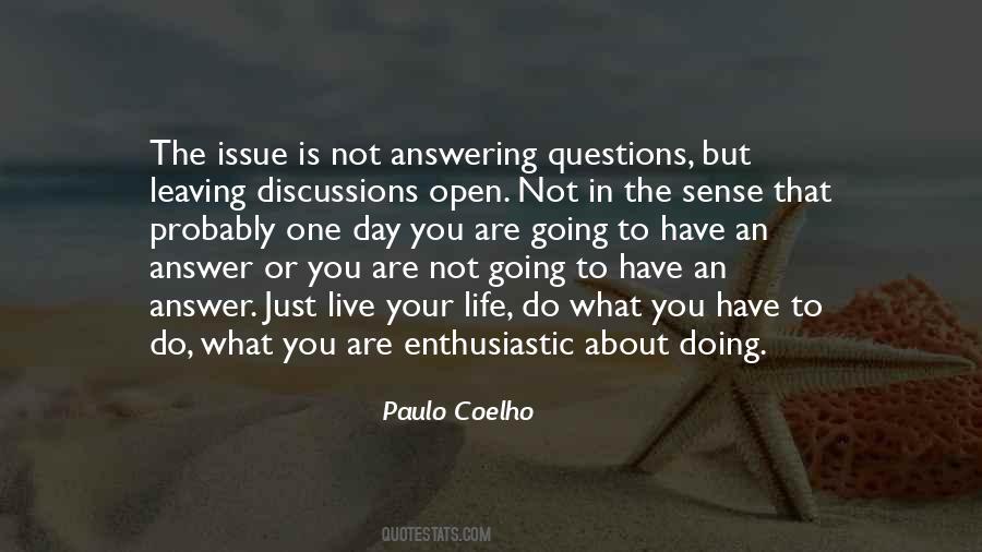 Quotes About Questions #1783436