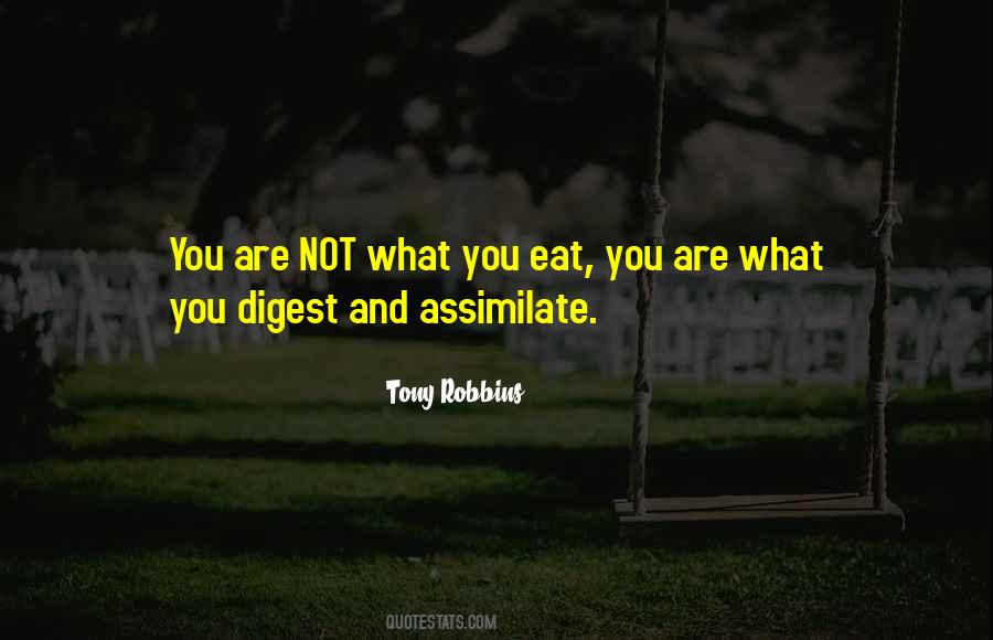 Quotes About What You Eat #655283