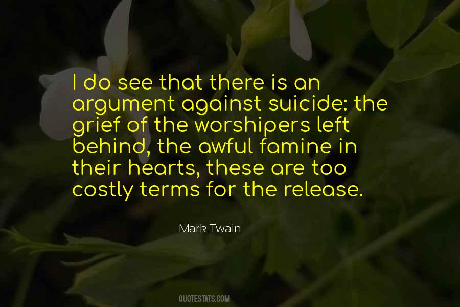 Quotes About Famine #1330800