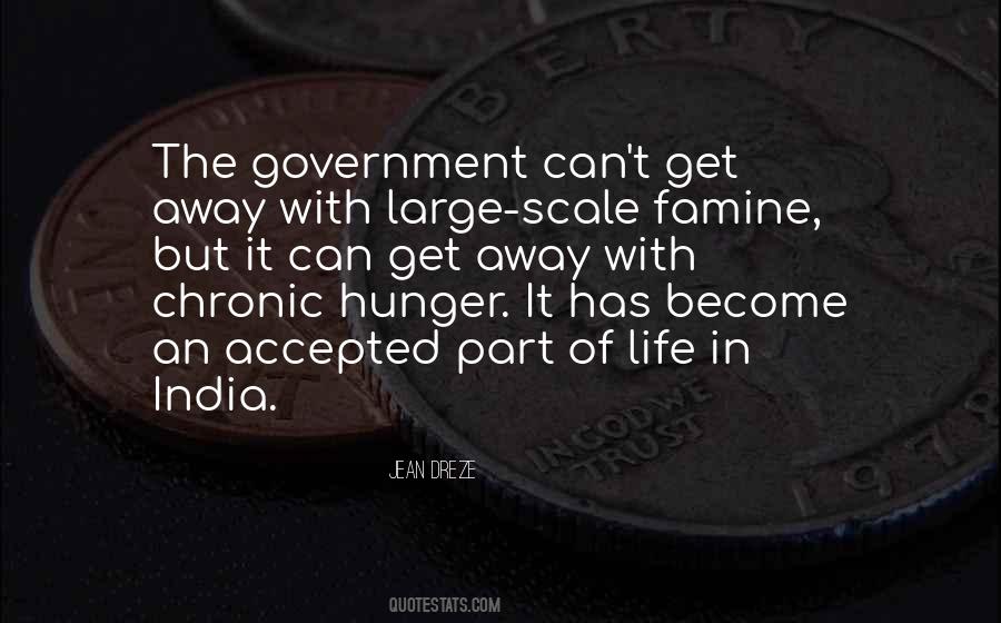 Quotes About Famine #1629351