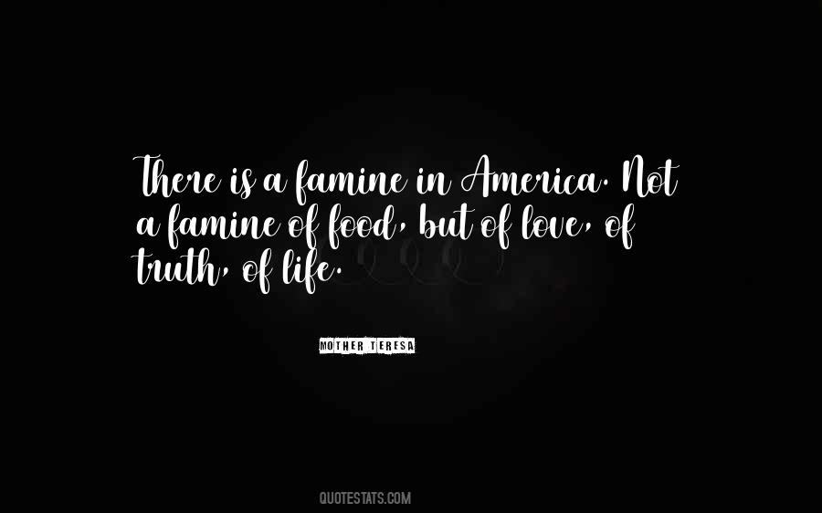 Quotes About Famine #1766777