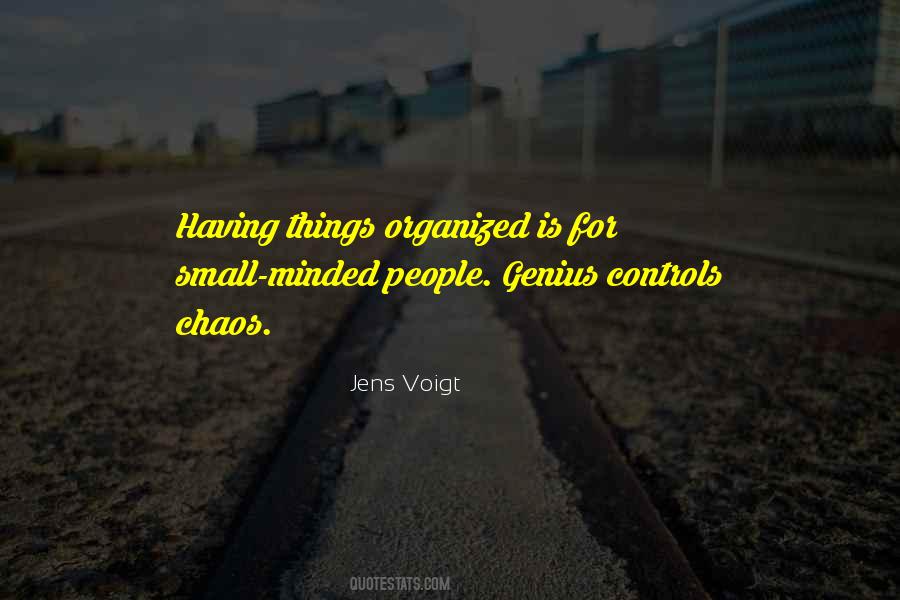 Organized People Quotes #929299