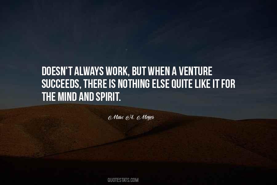 Quotes About Venture #1309946