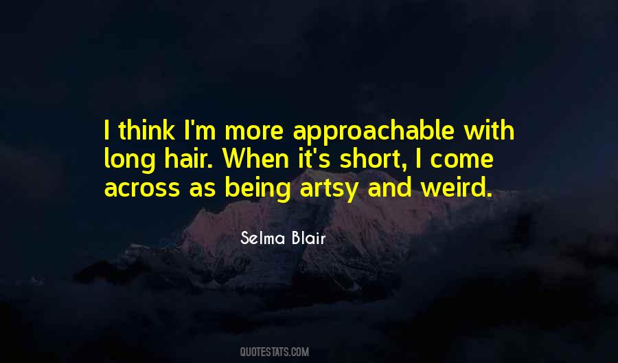 Quotes About Being Weird #226967