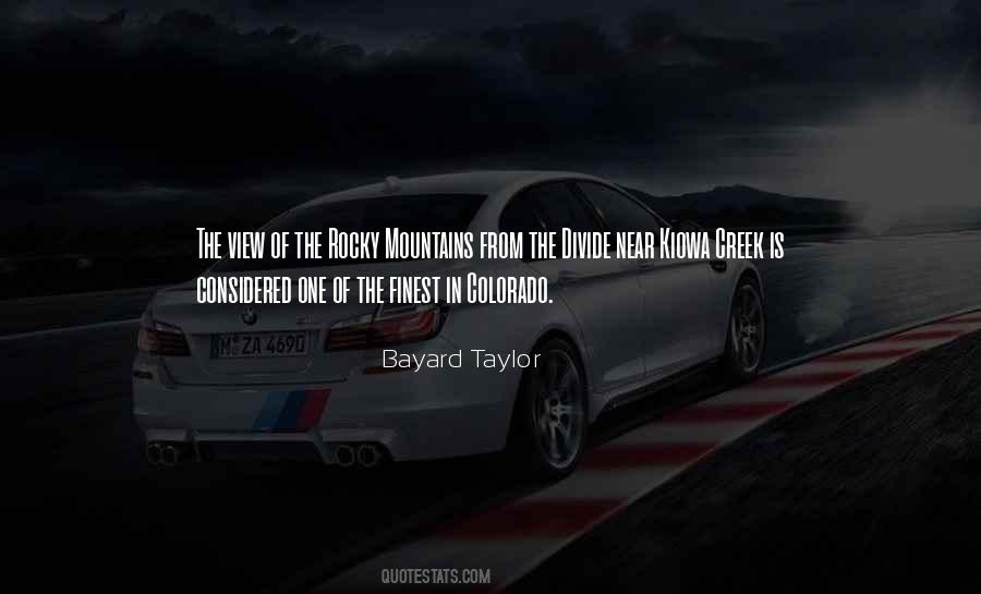 Quotes About Mountains View #798078