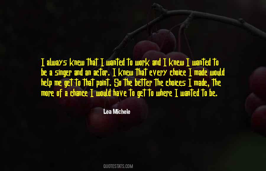 There Are Always Choices Quotes #21916