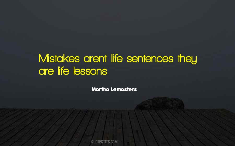 Quotes About Life Sentences #427574