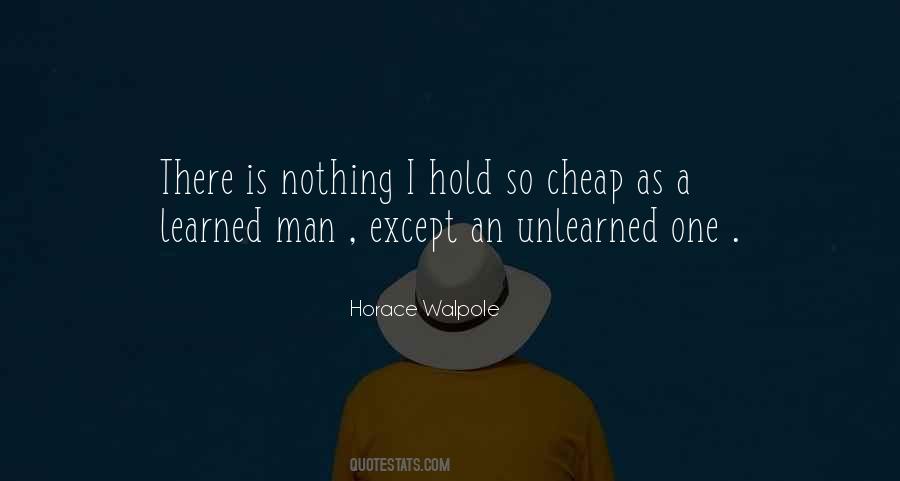 Quotes About Cheap Man #428291