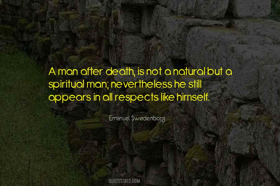 Spiritual Man Quotes #1075623